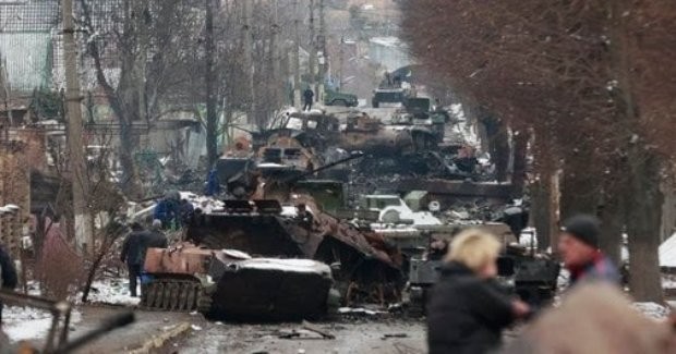 Руските войски продължават да напредват към Киев съобщи украинската армия
