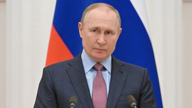 Президентът на Русия Владимир Путин който започна кръвопролитна война в