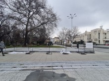 Вандалски акт в центъра на Пловдив в навечерието на 8 март