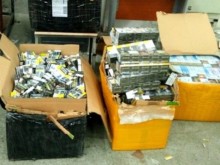 Над 250 000 къса цигари са задържани на "Дунав мост - Видин"