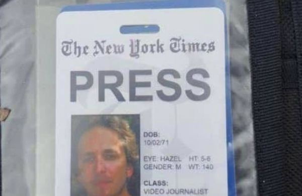 Чуждестранен журналист, работил за Ню Йорк Таймс, е бил убит