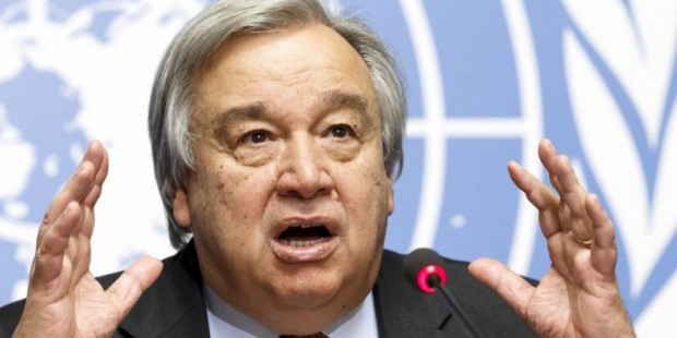 Генералният секретар на ООН Антонио Гутериш предупреди че конфликтът между Русия