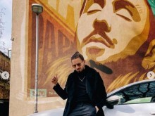 Изрисуваха Папи Ханс на фасада на сграда