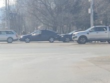 Верижна катастрофа в центъра на София