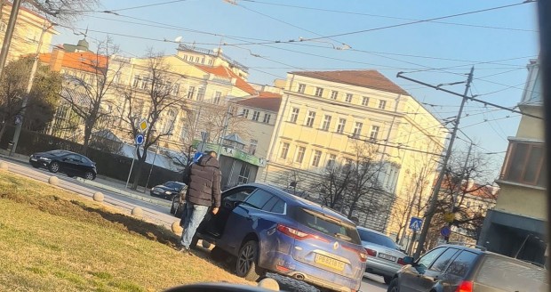 Кола с пловдивска регистрация кацна върху колчетата на паметник Васил