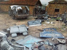 Полицаи разбиха незаконен пункт за черни и цветни метали