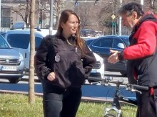 "Общинска охрана" погна велосипедистите по Главната