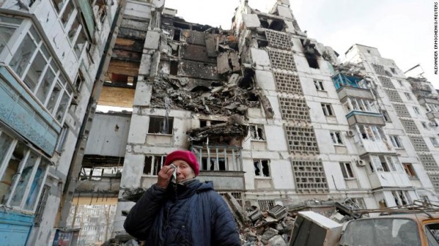 Мариупол в Югоизточна Украйна е до голяма степен под контрола на