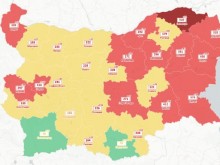 Само една област в България остава в тъмночервената ковид зона