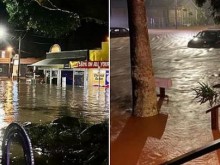 При нас - слънце и пролет, но вижте колко страшно е в Австралия!