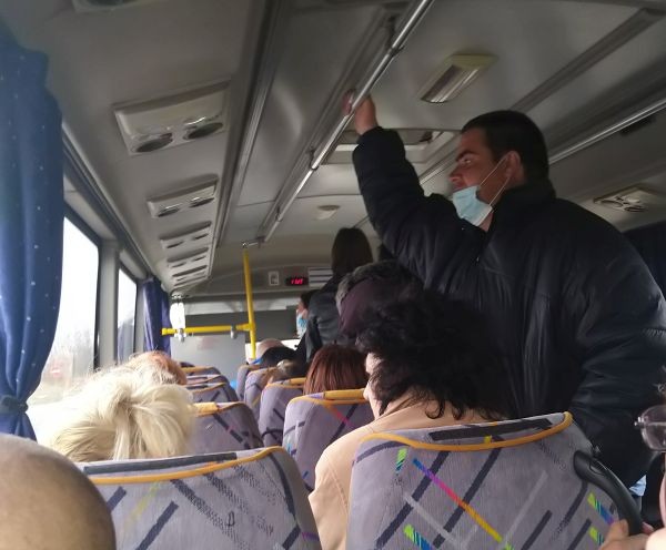 За неприятно изживяване в автобус изпълняващ курс по маршрута Пловдив Цалапица