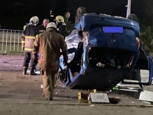 Шофьорчето на аудито е арестувано, по чудо няма загинали