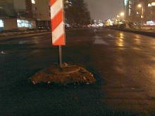 Започна асфалтирането на ремонтирания участък от бул."България"