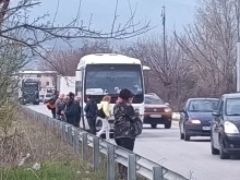 Сигнал за ПТП до Пловдив: Шофьорът изчезна, кондукторът мълчи