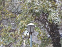 Сняг превалява в различни части на България 