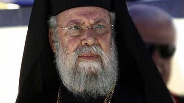 В остро изявление архиепископът на Кипър осъди руската инвазия в