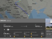 Украински товарен самолет е кацнал във Варна