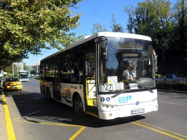 Автобусите по 29 те линии на градския транспорт в Пловдив ще