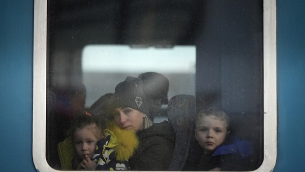 Броят на украинците които са избягали от страната след нахлуването