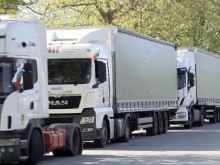 Превозвачи протестират в Пловдив, гневни са на правителството