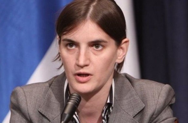 Сръбският министър председател Ана Бърнабич смята за недопустимо дори хипотетично допускане за
