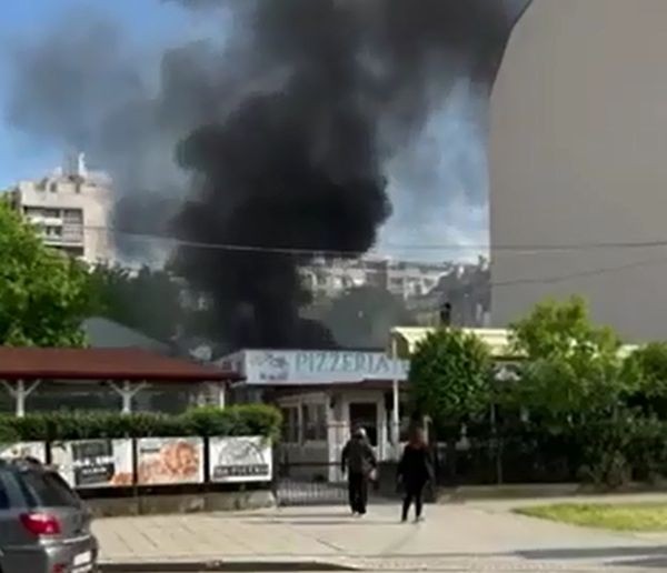 Взрив на газова бутилка е причинил пожар в пицария намираща