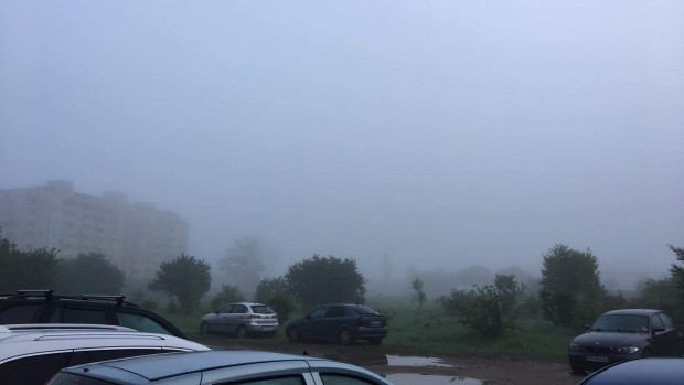Тази сутрин на много места в София имаше мъгла Облачността