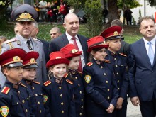 Румен Радев се включи в тържествата във Велико Търново