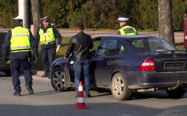 Солидно почерпен шофьор бе заловен в Пловдив На кръстовището между
