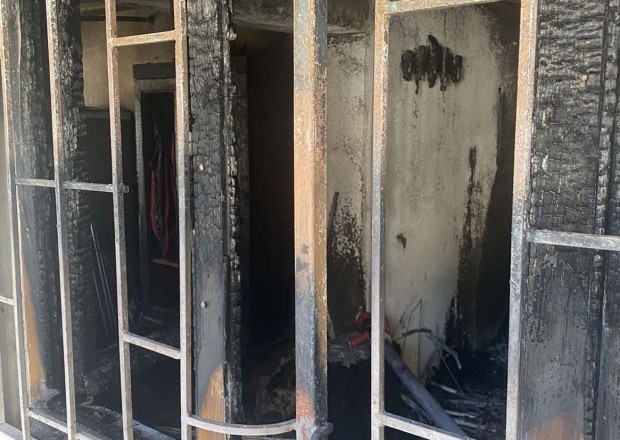 79-годишна жена е пострадала при пожар този следобед в Пловдив.