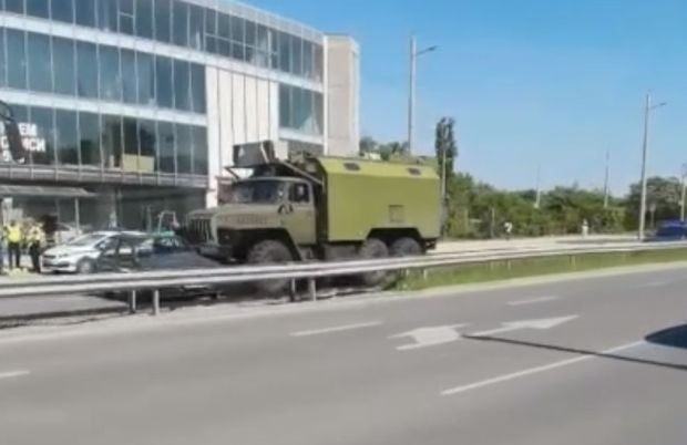 За инцидент с военен камион в Пловдив научи Plovdiv24 bg Той