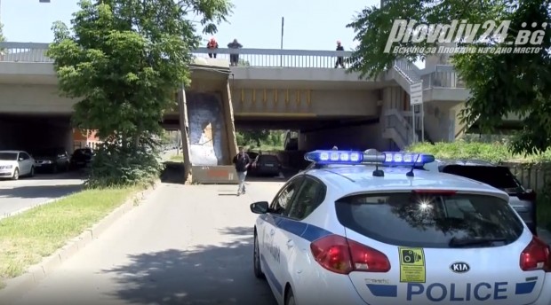 Пореден инцидент с тежкотоварен автомобил в Пловдив Гондола на камион
