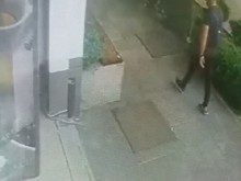 Вижте какво засне камера пред бизнес център в Пловдив