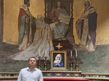 Иван Ченчев се поклони пред мощите на Константин-Кирил Философ в Рим