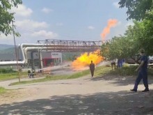 Взрив на спукана тръба с газ във Враца