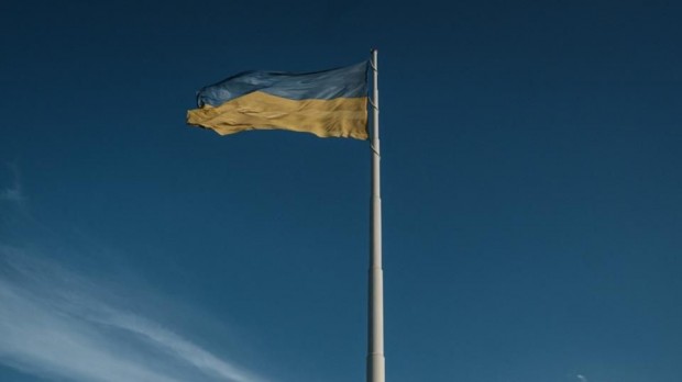 Киргизстанската полиция съобщи че разследва появата на украинско знаме на