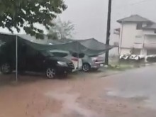 Градушка удари Родопите