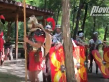 Зрелищни рицарски битки и автентични оръжия в парк "Лаута"