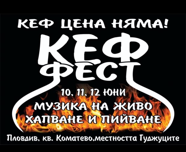 Частник организира тридневен   Кеф Фест в Коматево видя репортер на Plovdiv24 bg