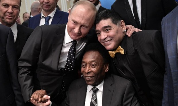 Бразилската футболна легенда Пеле призова руския президент Владимир Путин да