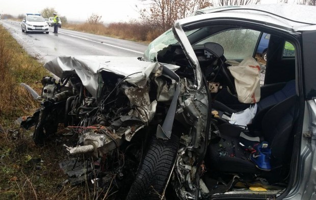 Жена загина при катастрофа във Великотърновско в петък сутрин Пътният
