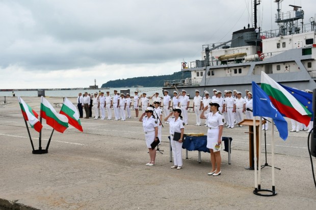 Днес 10 юни 2022 г във Военноморска база Варна с