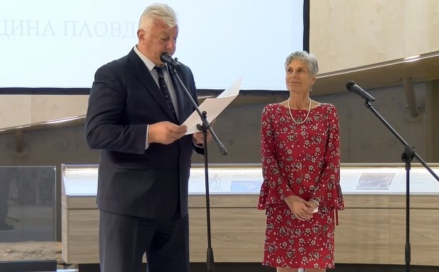 Кметът на Пловдив Здравко Димитров връчи отличието Почетен знак на