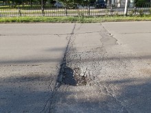 Опасност за шофьорите по натоварени улици в "Южен"