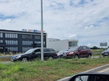 Катастрофа на Асеновградско шосе, няма пострадали