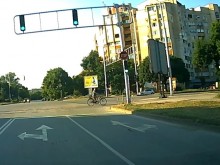 Пловдивчанин засне "безсмъртен" велосипедист