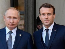 Разсекретиха разговор между Путин и Макрон
