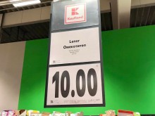 Снимка от "Кауфланд" с точно закръглена цена в полза на клиентите хит в мрежата