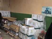 Фирма складирала водка с фалшиви бандероли в двора на бившо училище