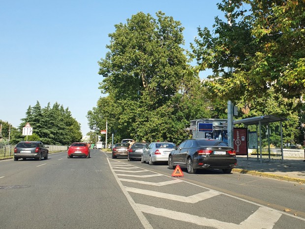 Пътнотранспортно произшествие е станало на Цариградско шосе в посока кв